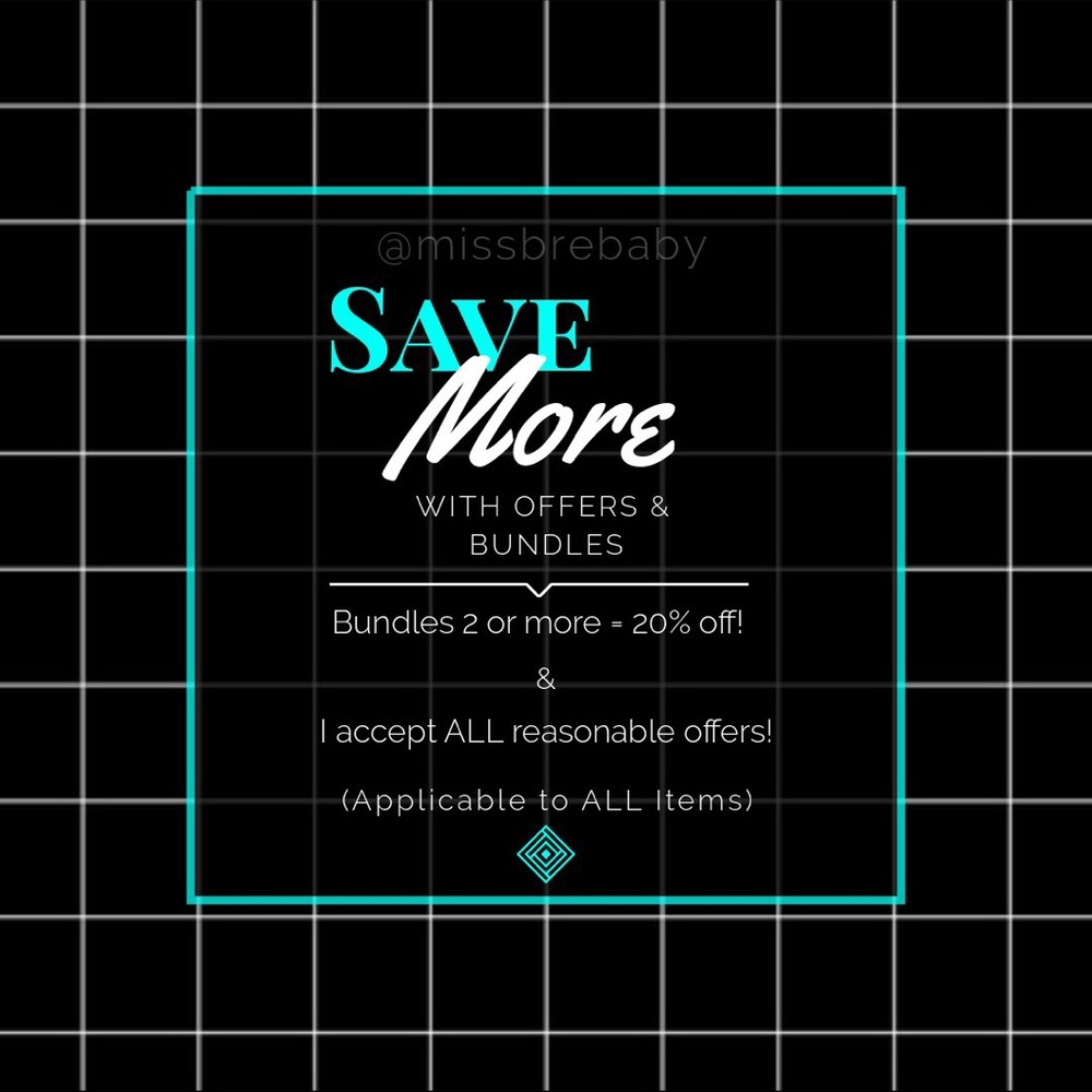 Take advantage of my saving options!!